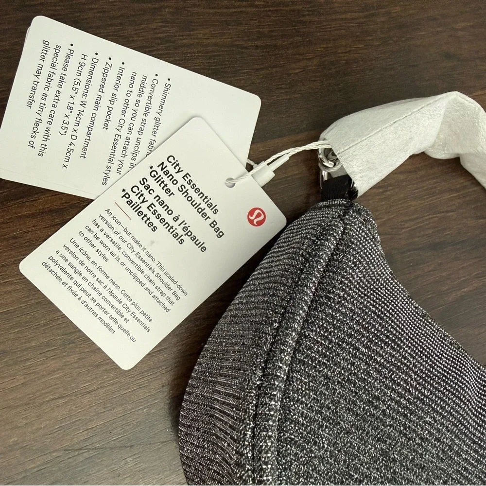 🆕 Lululemon City Essentials Nano Shoulder Bag - Glitter - Picture 10 of 14